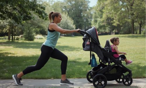 Full Body Stroller Workout for Moms
